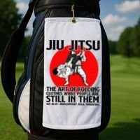 Jiu Jitsu Art of folding clothes while people still in them Golf Towel thumb 2