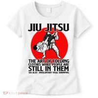 Jiu Jitsu Art of folding clothes while people still in them Women's T-Shirt thumb 0