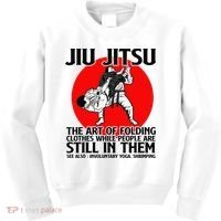 Jiu Jitsu Art of folding clothes while people still in them Kids Sweatshirt thumb 0