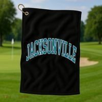 Jacksonville Golf Towel thumb 1