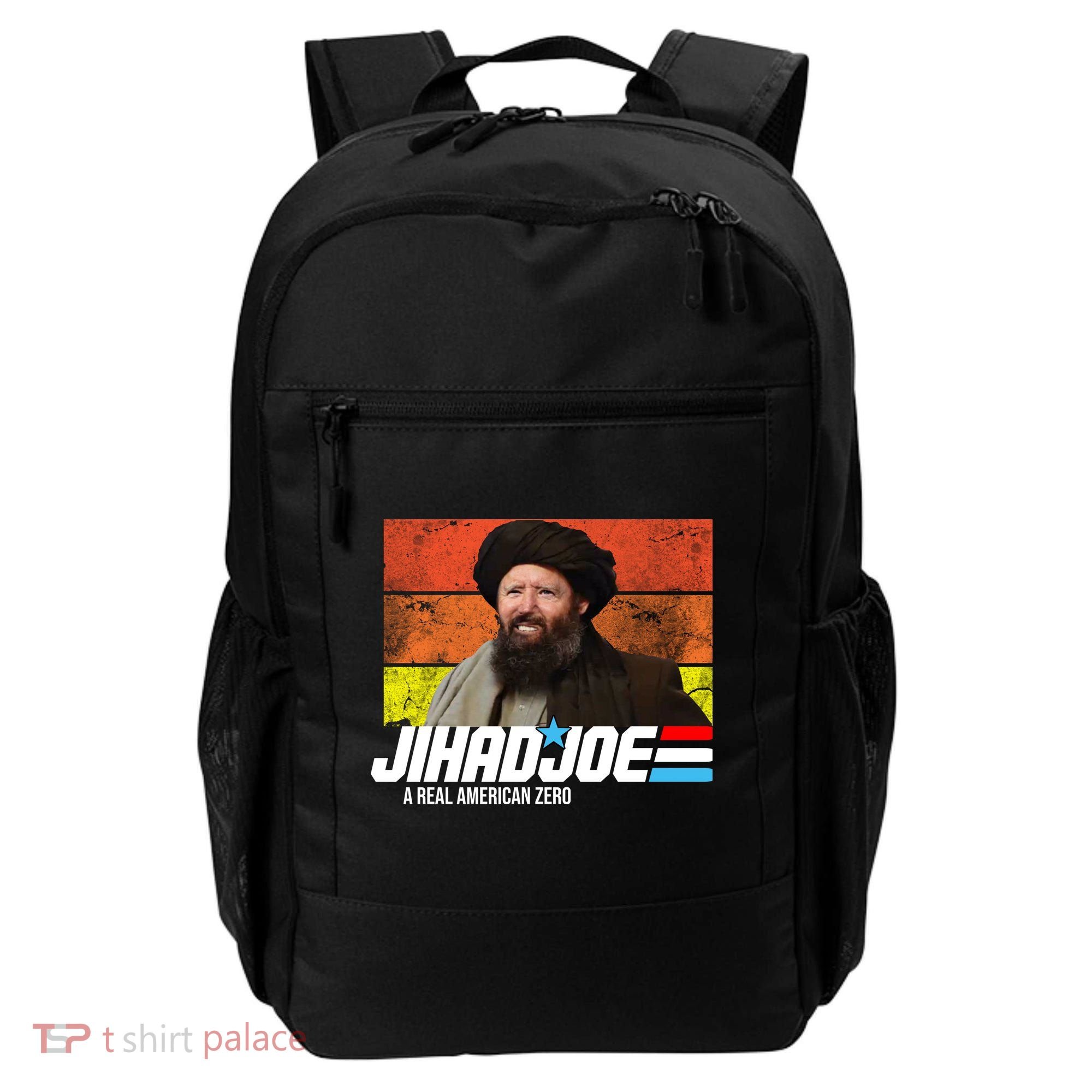 Jhad Joe A Real American Zero Anti Biden Funny Backpack