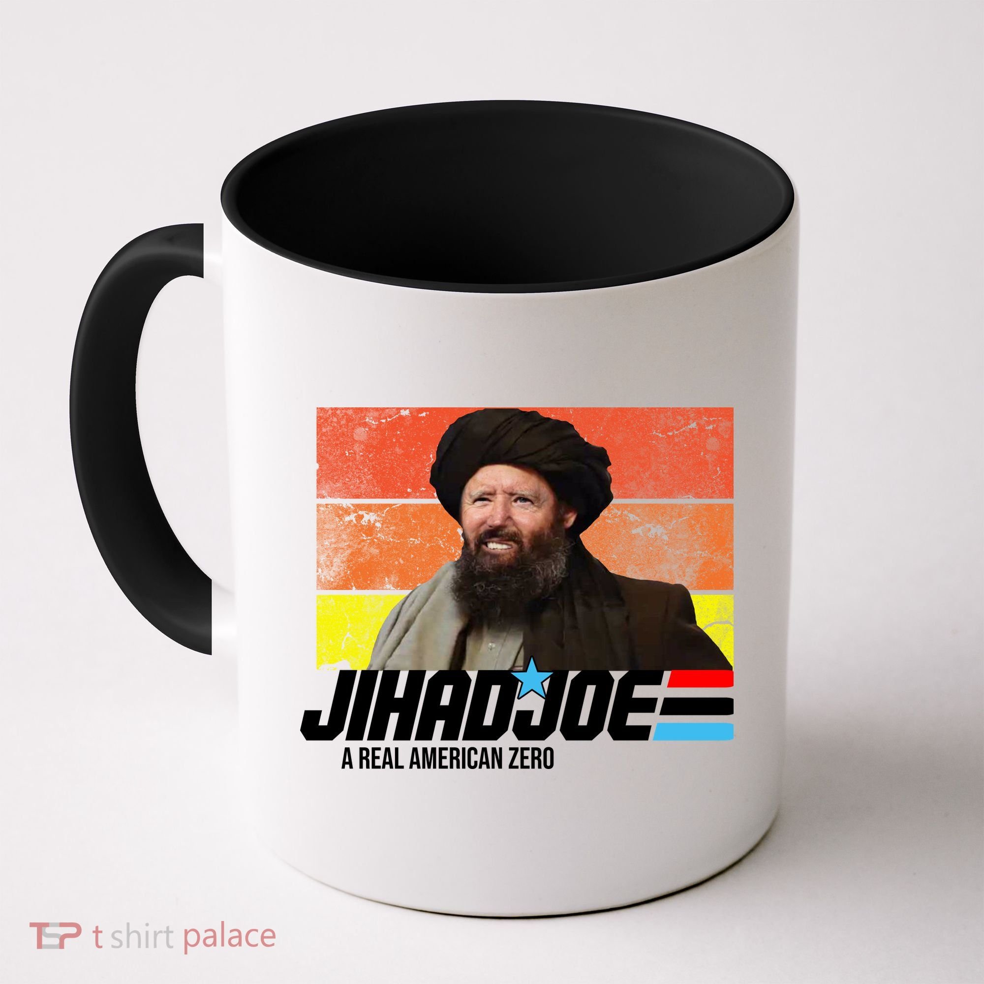 Jhad Joe A Real American Zero Anti Biden Funny Coffee Mug