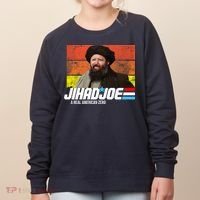 Jhad Joe A Real American Zero Anti Biden Funny Women's Sweatshirt thumb 0