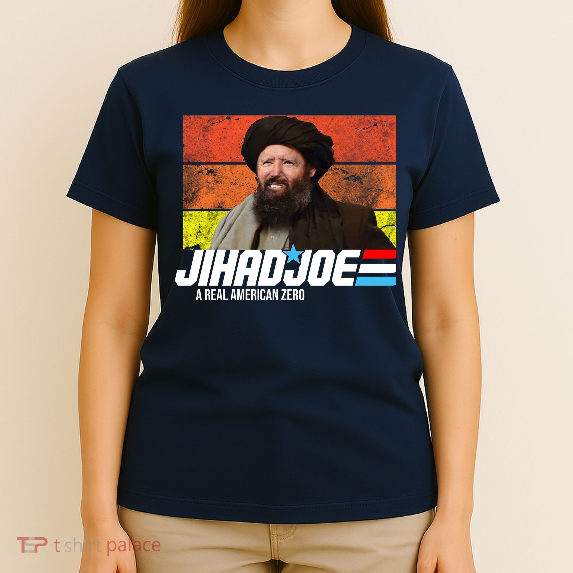 Jhad Joe A Real American Zero Anti Biden Funny T-Shirt