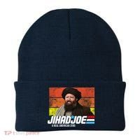 Jhad Joe A Real American Zero Anti Biden Funny Beanie thumb 0