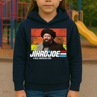 Jhad Joe A Real American Zero Anti Biden Funny Kids Hoodie thumb 3