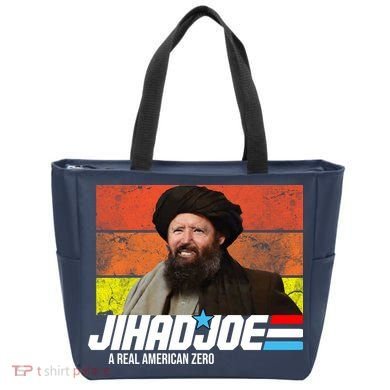 Jhad Joe A Real American Zero Anti Biden Funny Tote Bag