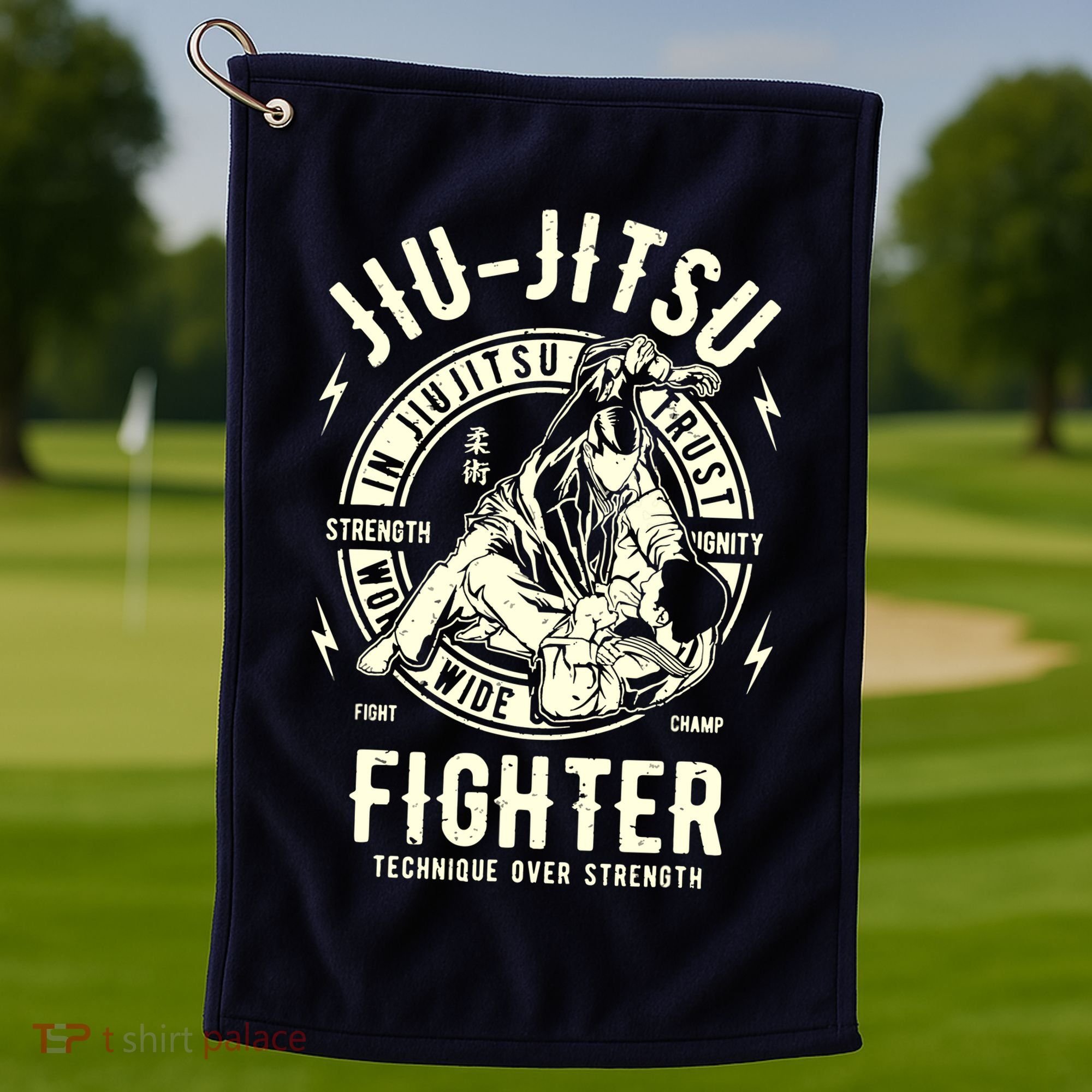 JIU JITSU BJJ Brazilian Jiu Jitsu Golf Towel