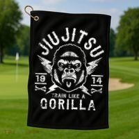 Jiu Jitsu Brazilian Jiu Jitsu Bjj Mma Golf Towel thumb 1