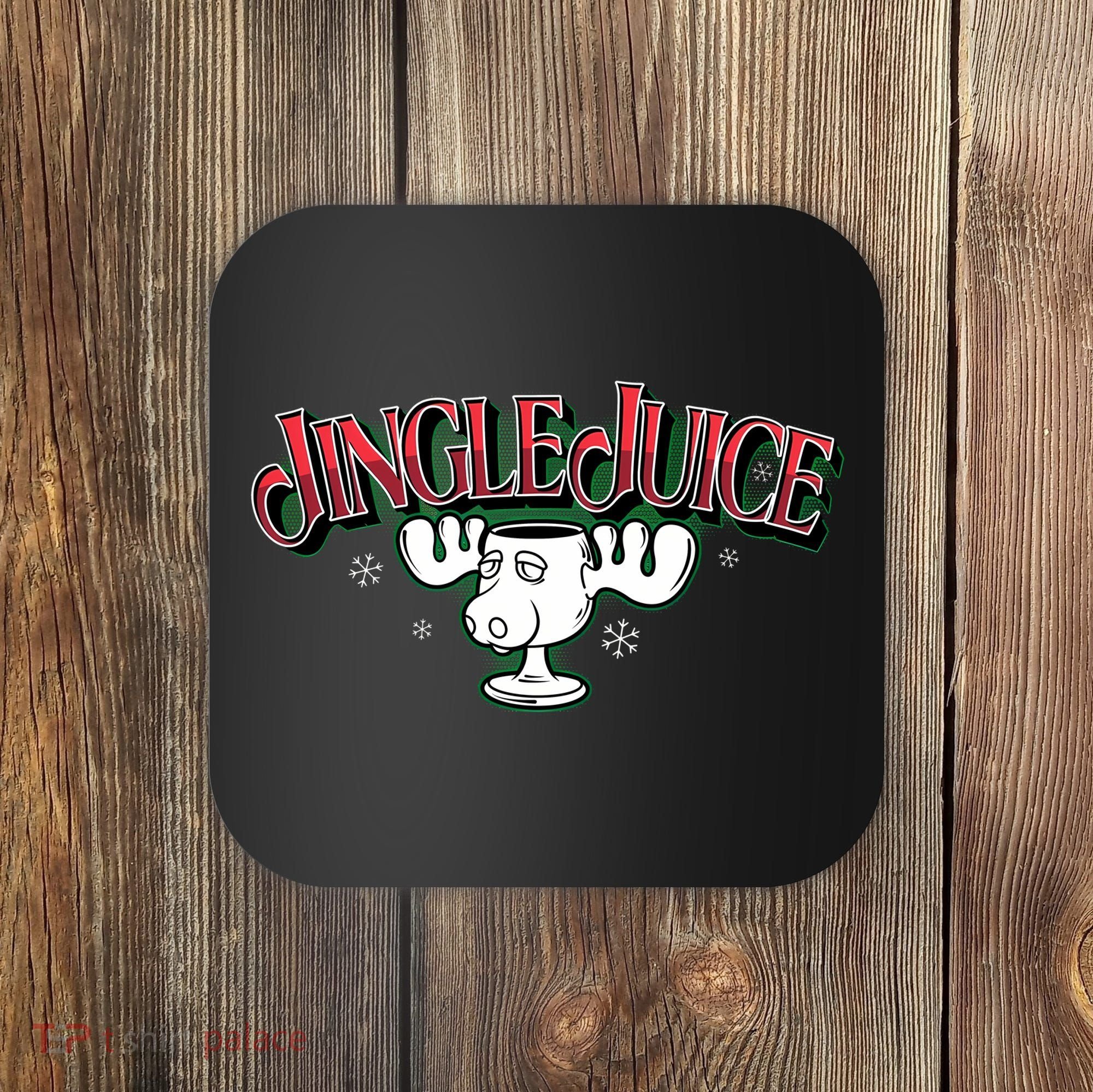 Jingle Juice Christmas Holiday Season Reindeer Coaster