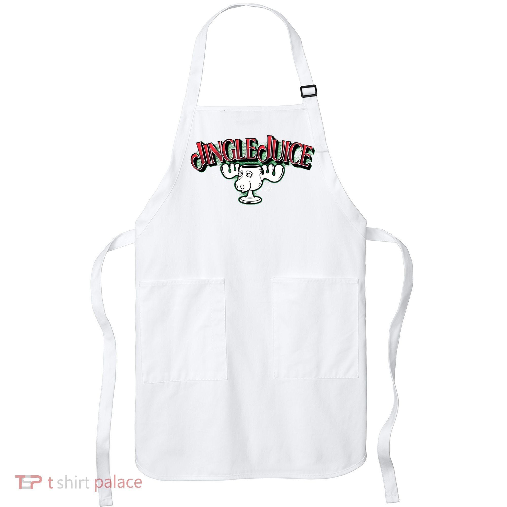 Jingle Juice Christmas Holiday Season Reindeer Apron
