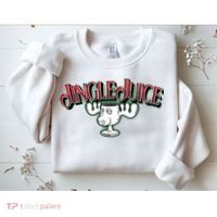 Jingle Juice Christmas Holiday Season Reindeer Sweatshirt thumb 2