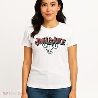 Jingle Juice Christmas Holiday Season Reindeer Women's T-Shirt thumb 4