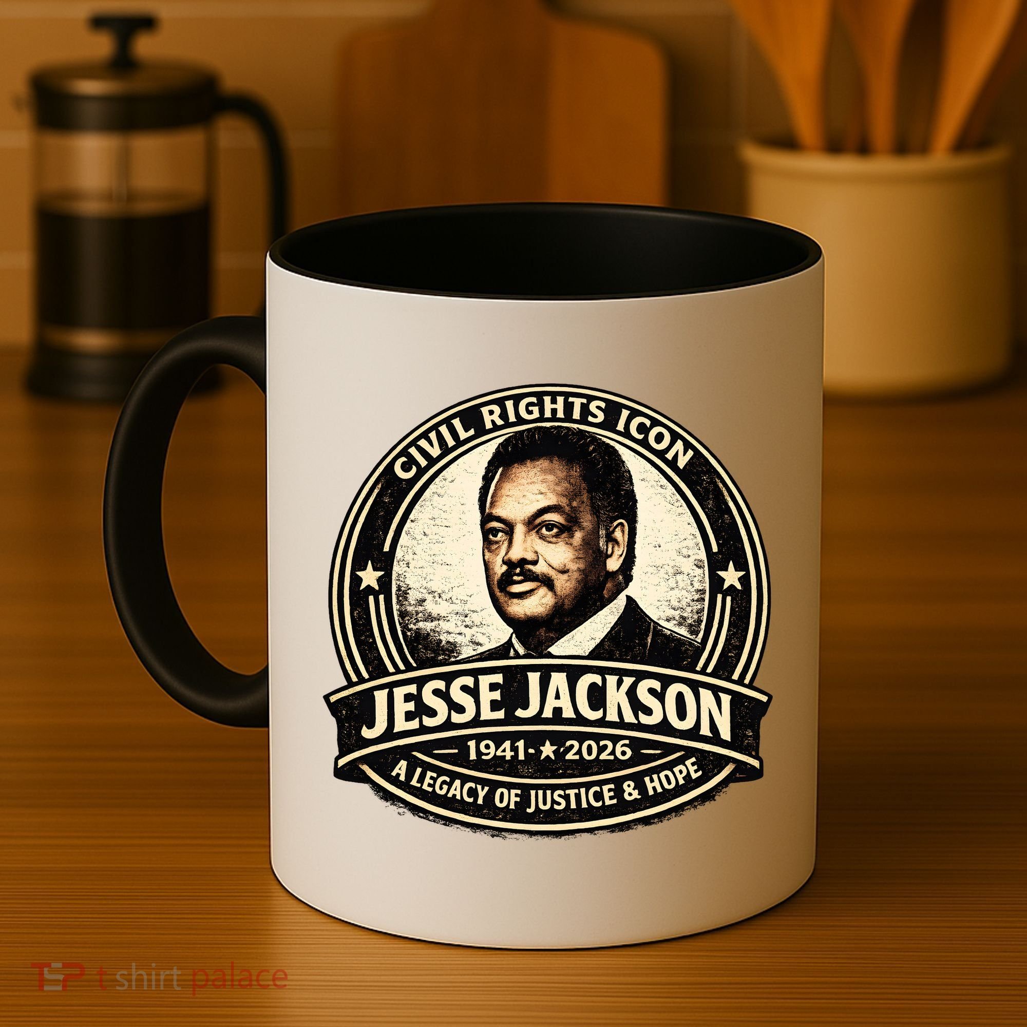 Jesse Jackson Civil Rights Icon 1941-2026 Coffee Mug