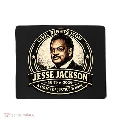 Jesse Jackson Civil Rights Icon 1941-2026 Mousepad