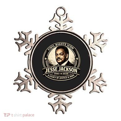 Jesse Jackson Civil Rights Icon 1941-2026 Ornament
