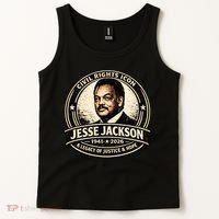 Jesse Jackson Civil Rights Icon 1941-2026 Tank Top thumb 2