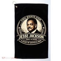Jesse Jackson Civil Rights Icon 1941-2026 Golf Towel thumb 0