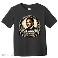 Jesse Jackson Civil Rights Icon 1941-2026 Toddler T-Shirt thumb 0