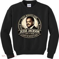 Jesse Jackson Civil Rights Icon 1941-2026 Kids Sweatshirt thumb 0