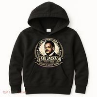 Jesse Jackson Civil Rights Icon 1941-2026 Kids Hoodie thumb 0