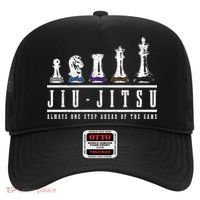 Jiu Jitsu Chess Black Belt Mma Mixed Martial Arts Gift Hat thumb 0