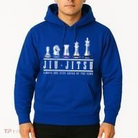 Jiu Jitsu Chess Black Belt Mma Mixed Martial Arts Gift Hoodie thumb 2