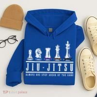 Jiu Jitsu Chess Black Belt Mma Mixed Martial Arts Gift Hoodie thumb 4