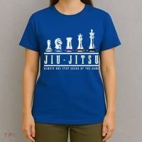 Jiu Jitsu Chess Black Belt Mma Mixed Martial Arts Gift T-Shirt thumb 4