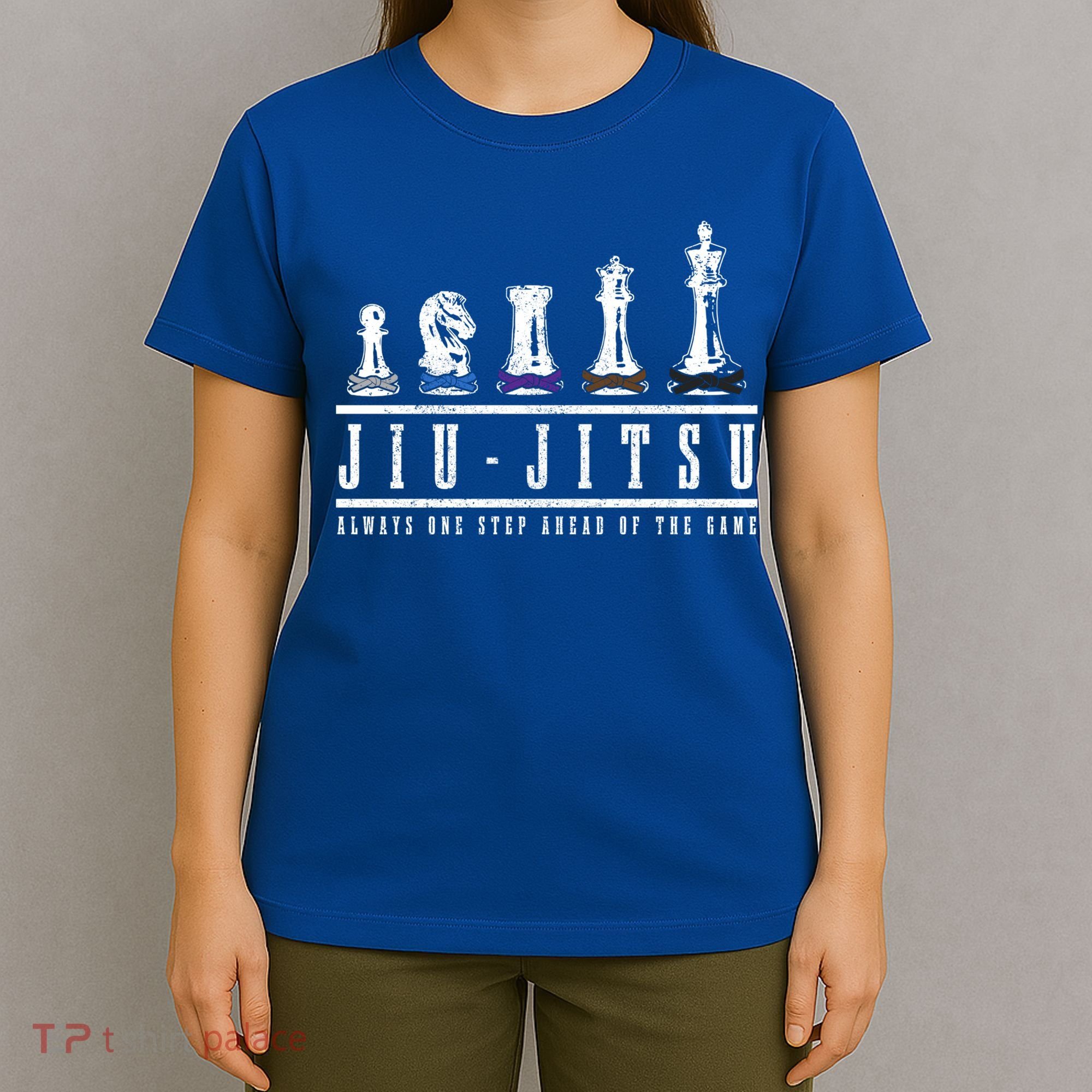 Jiu Jitsu Chess Black Belt Mma Mixed Martial Arts Gift T-Shirt