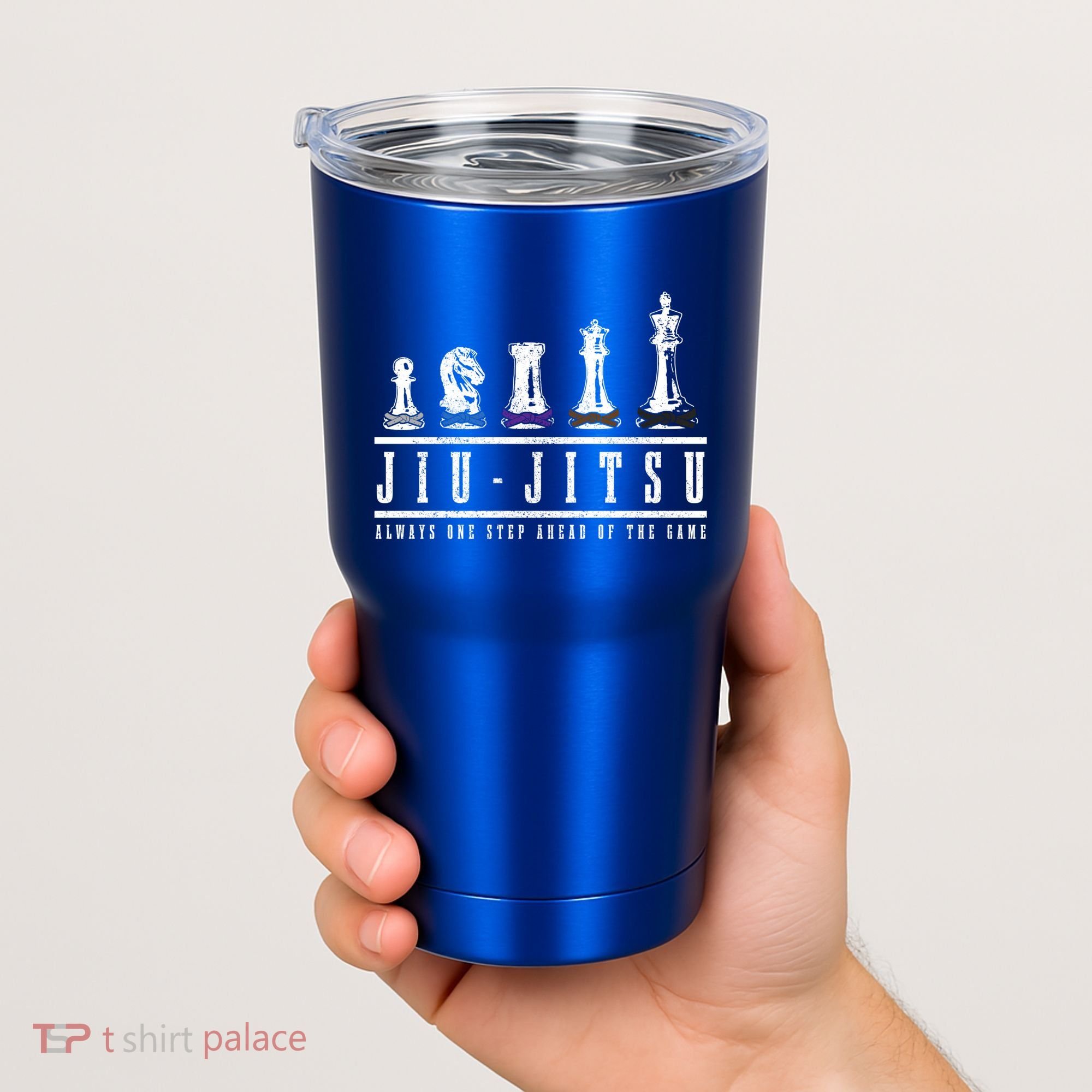 Jiu Jitsu Chess Black Belt Mma Mixed Martial Arts Gift Tumbler