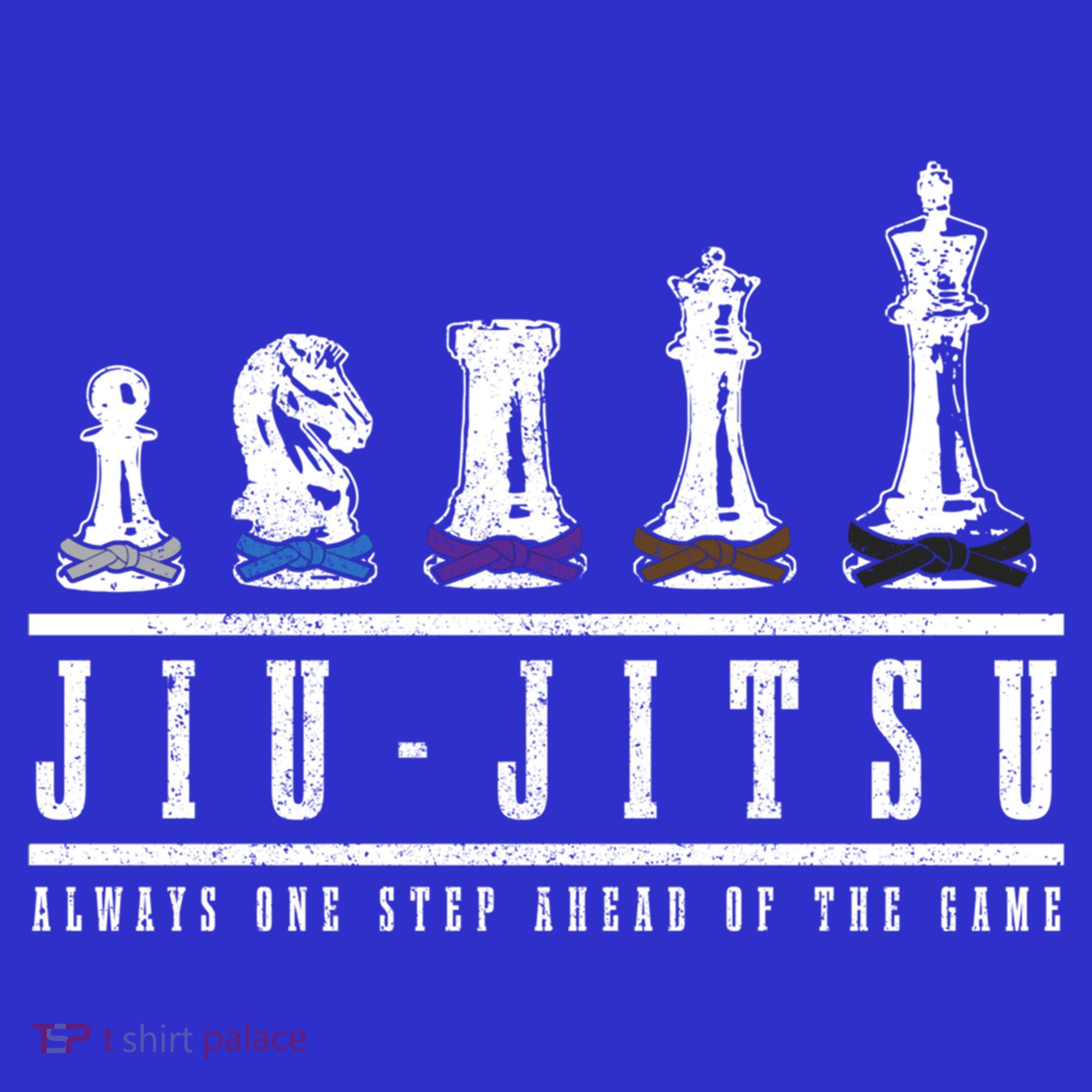 Jiu Jitsu Chess Black Belt Mma Mixed Martial Arts Gift Mousepad