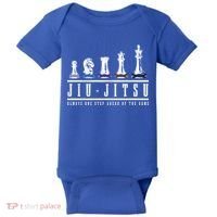 Jiu Jitsu Chess Black Belt Mma Mixed Martial Arts Gift Baby Bodysuit thumb 0