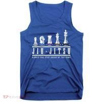 Jiu Jitsu Chess Black Belt Mma Mixed Martial Arts Gift Tank Top thumb 0