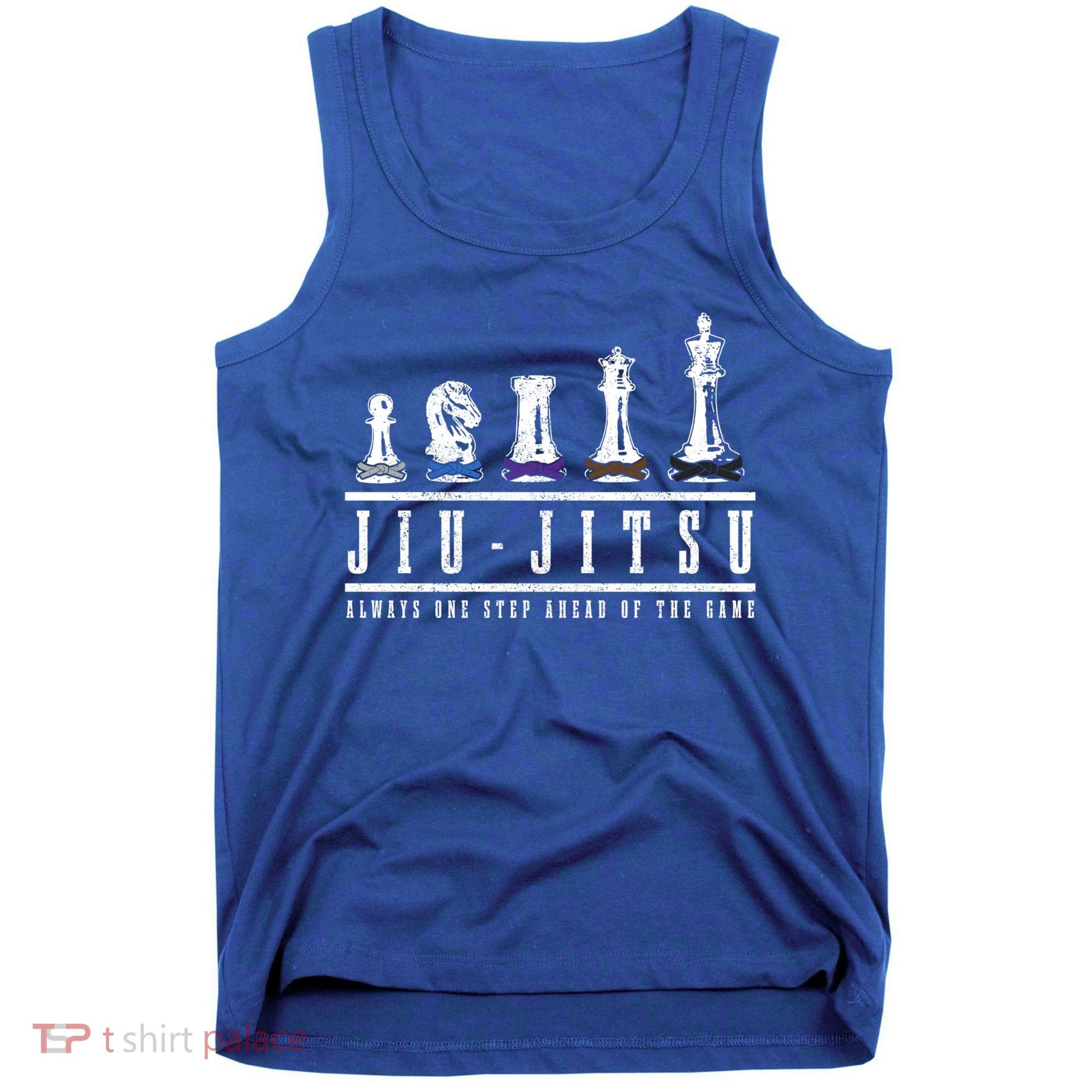 Jiu Jitsu Chess Black Belt Mma Mixed Martial Arts Gift Tank Top