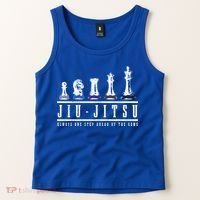 Jiu Jitsu Chess Black Belt Mma Mixed Martial Arts Gift Tank Top thumb 2