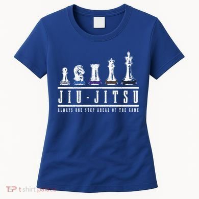 Jiu Jitsu Chess Black Belt Mma Mixed Martial Arts Gift Women's T-Shirt