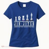 Jiu Jitsu Chess Black Belt Mma Mixed Martial Arts Gift Women's T-Shirt thumb 0