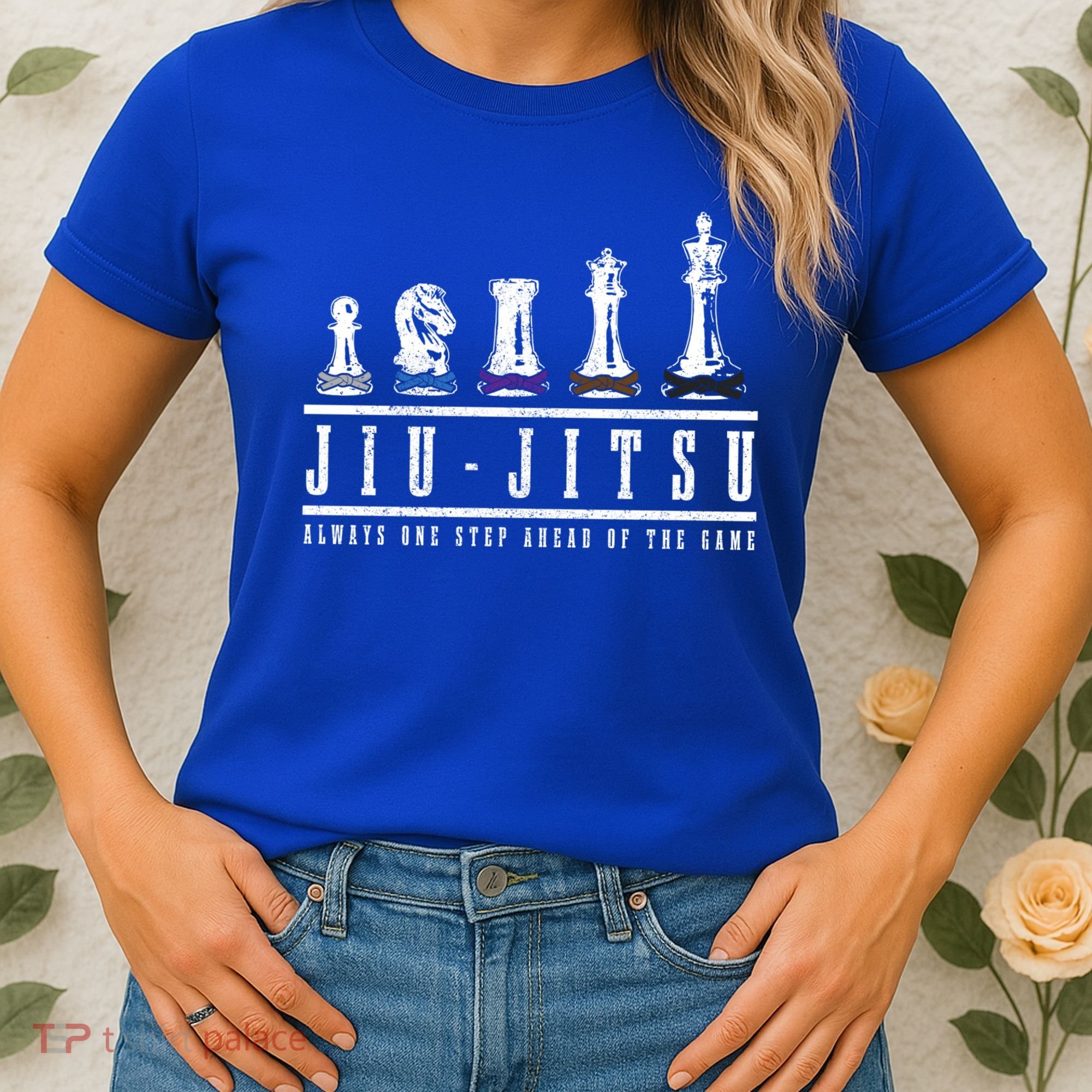 Jiu Jitsu Chess Black Belt Mma Mixed Martial Arts Gift Women's T-Shirt