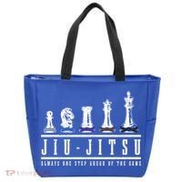 Jiu Jitsu Chess Black Belt Mma Mixed Martial Arts Gift Tote Bag thumb 0
