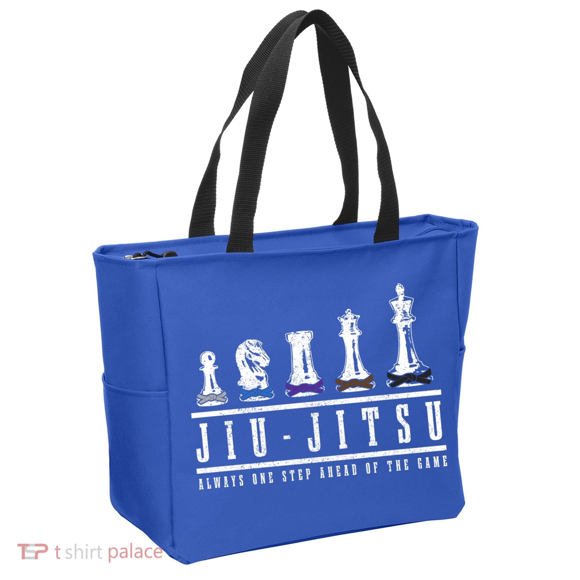 Jiu Jitsu Chess Black Belt Mma Mixed Martial Arts Gift Tote Bag