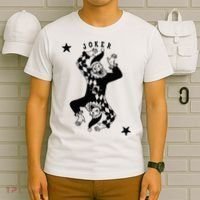 Joker Jester Clown Card Poker Playing Wild Card Gift T-Shirt thumb 6