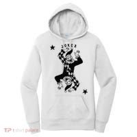 Joker Jester Clown Card Poker Playing Wild Card Gift Women's Hoodie thumb 0