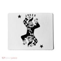 Joker Jester Clown Card Poker Playing Wild Card Gift Mousepad thumb 0