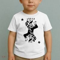 Joker Jester Clown Card Poker Playing Wild Card Gift Toddler T-Shirt thumb 2