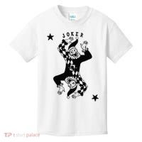 Joker Jester Clown Card Poker Playing Wild Card Gift Kids T-Shirt thumb 0