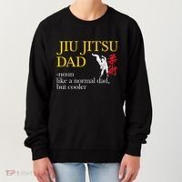 Jiu Jitsu Dad Noun Like A Normal Dad But Cooler Bbj Mma Women's Sweatshirt thumb 0