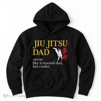 Jiu Jitsu Dad Noun Like A Normal Dad But Cooler Bbj Mma Hoodie thumb 0