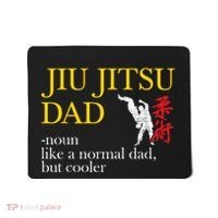 Jiu Jitsu Dad Noun Like A Normal Dad But Cooler Bbj Mma Mousepad thumb 0