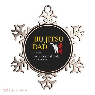 Jiu Jitsu Dad Noun Like A Normal Dad But Cooler Bbj Mma Ornament